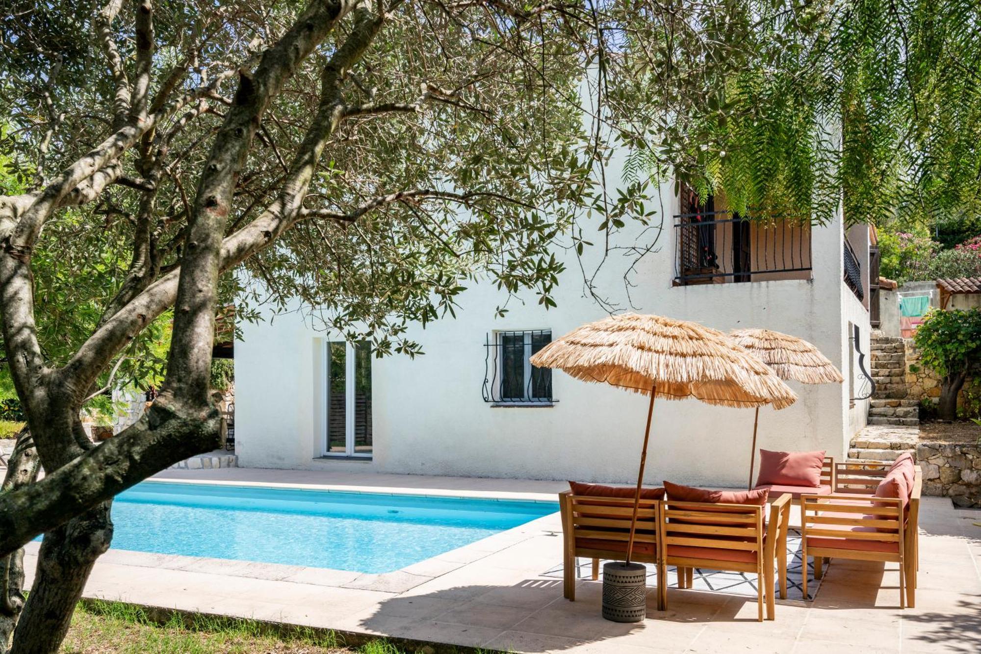 Belle Villa De Charme Avec Piscine Antibes Kültér fotó